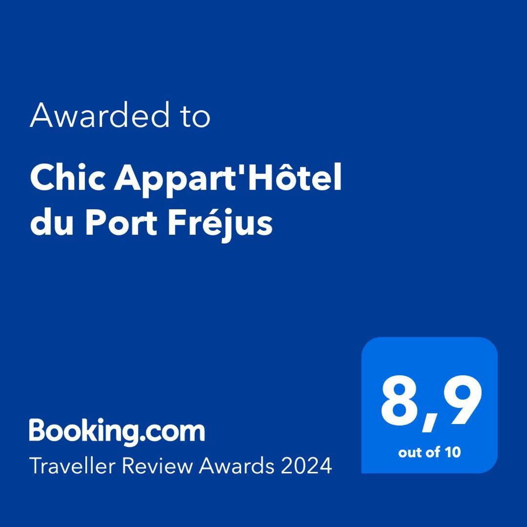Chic Appart'Hôtel du Port Fréjus Exterior foto
